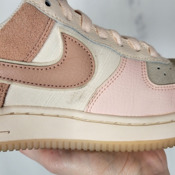 Nike Air Force 1 '07 Low Premium Pink 'Washed Coral Sneakers - Picture 8 of 16
